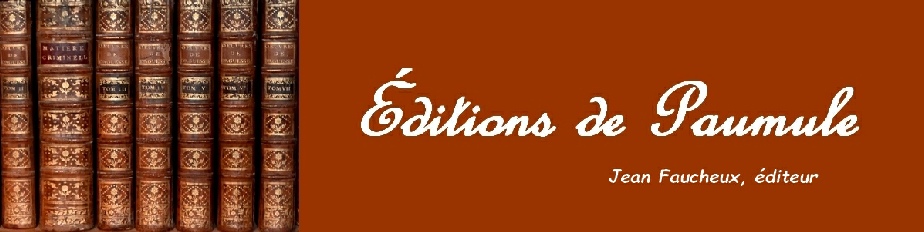 ÉDITIONS DE PAUMULE